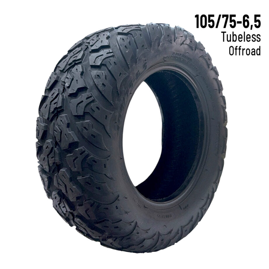 Pneu tubeless 105/75-6,5