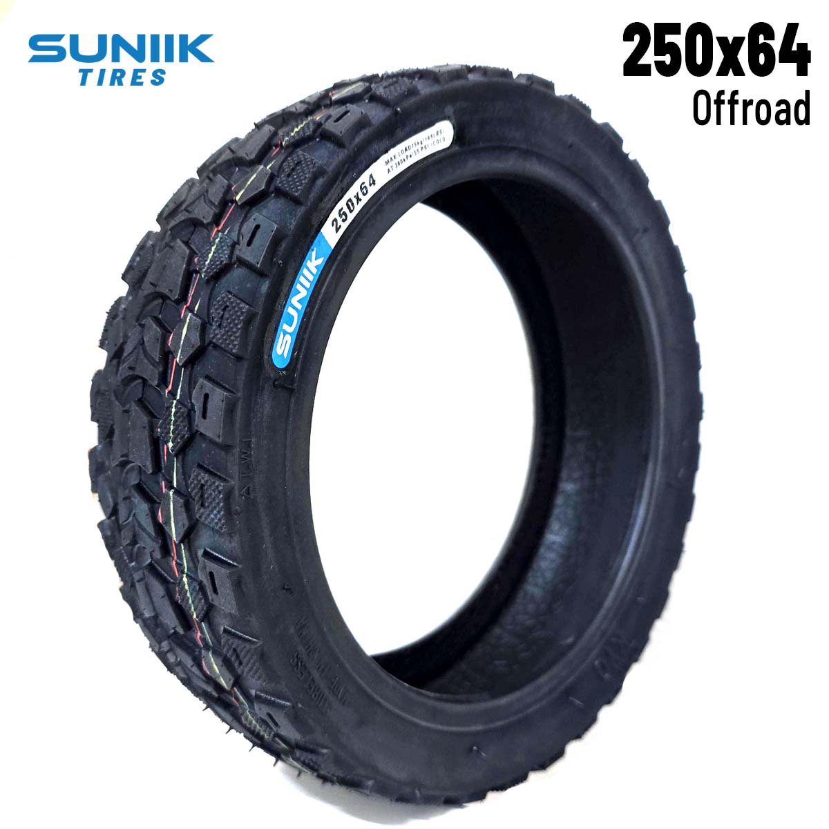 Pneu tubeless 250×64 – Tout-terrain Suniik