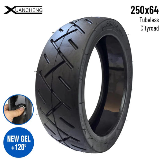 Xuancheng 250×64 tubeless tire with puncture-resistant gel