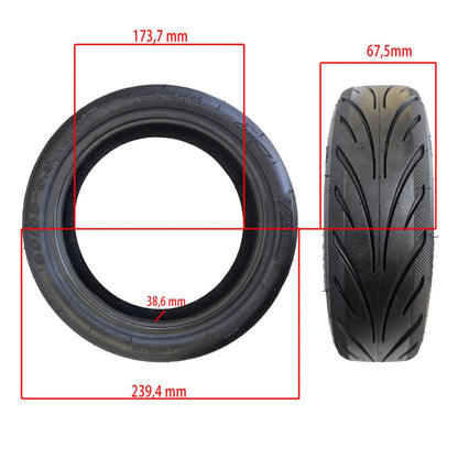 Pneu tubeless 60/65-6.9 avec gel anti-crevaison Xuancheng