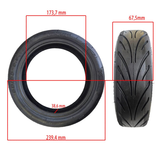 Xuancheng 60/65-6.9 tubeless tire with puncture-resistant gel