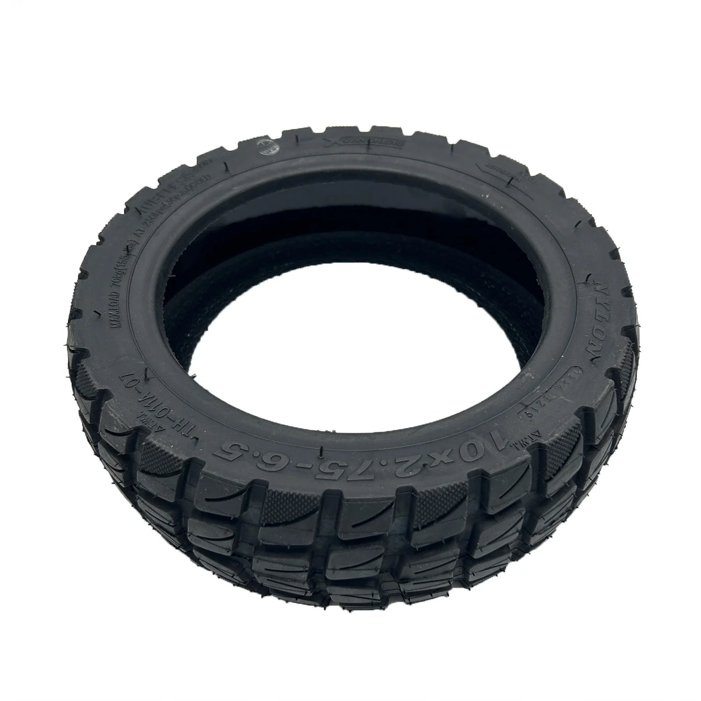 Pneu tubeless tout-terrain 10×2.75-6.5 avec gel anti-crevaison