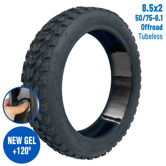 Pneu tubeless tout terrain 50/75-6.1 (8.5×2) avec gel anti-crevaison Xuancheng