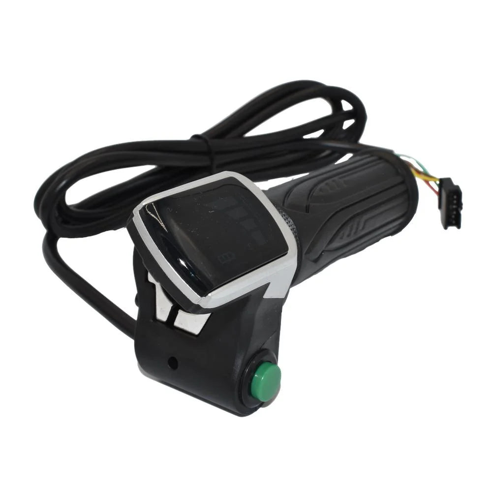 Throttle grip with battery indicator (36V) and push button