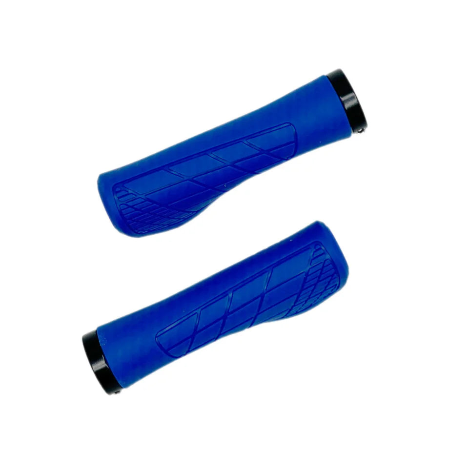 Poignée ergonomique pour trottinette électrique bleu