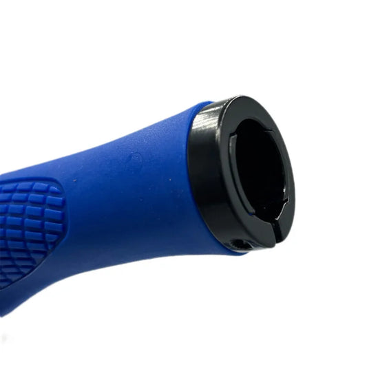 Poignée ergonomique pour trottinette électrique bleu