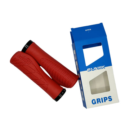 Poignée ergonomique pour trottinette électrique rouge