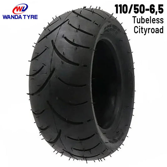 Tire 110/50 - 6.5 Tubeless City Road Wanda