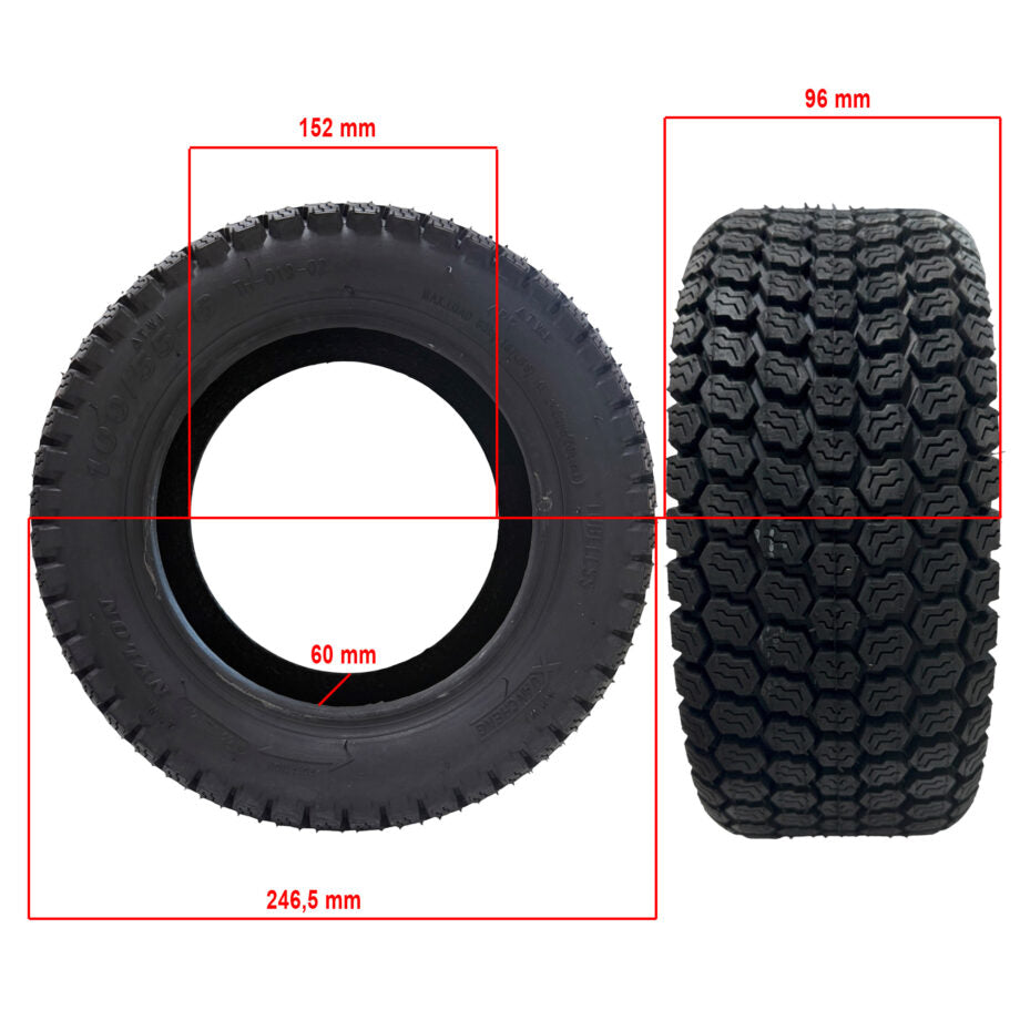 Roue à pneu tubeless 100/55-6 Xuancheng