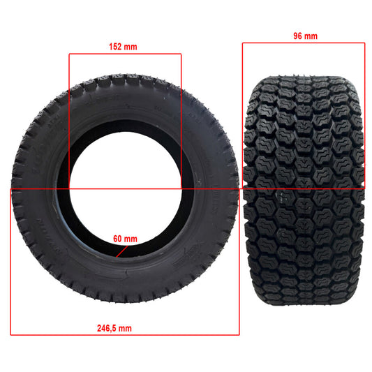 Roue à pneu tubeless 100/55-6 Xuancheng