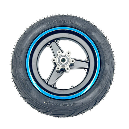 Roue avant pour Smartgyro bleu pneu inclus
