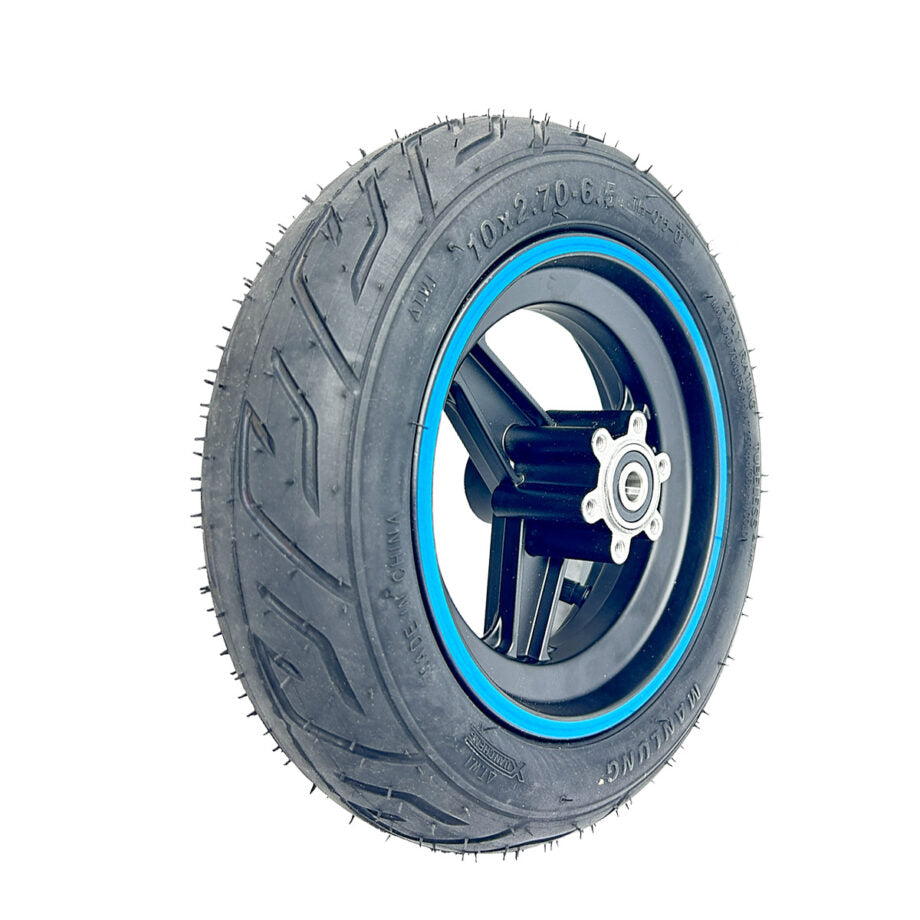 Roue avant pour Smartgyro bleu pneu inclus