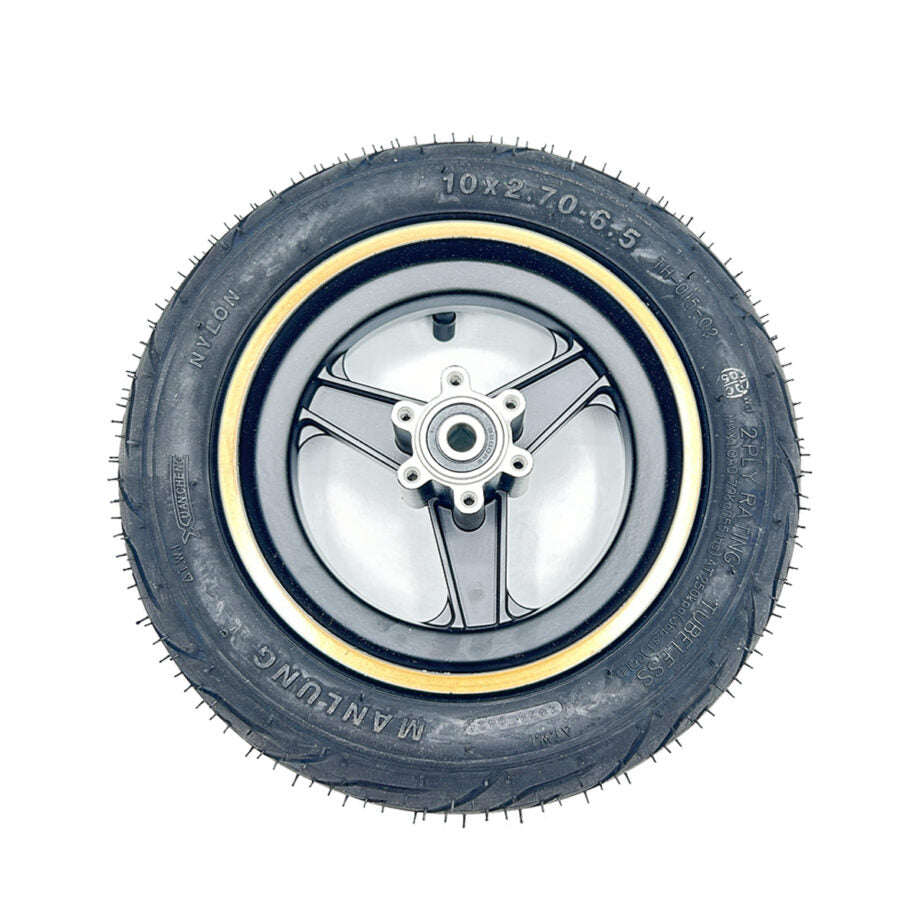 Roue avant pour Smartgyro jaune pneu inclus