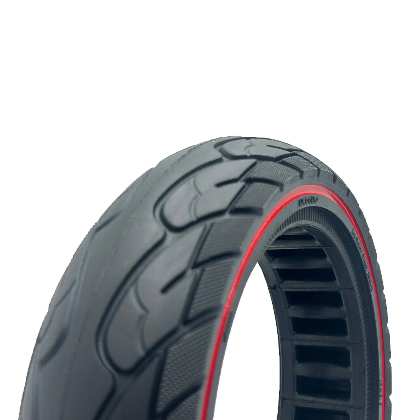 Solid tire 10×2.5 - 60/70-7 Red Nedong