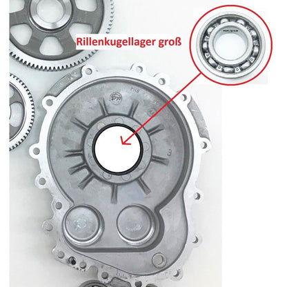 Large deep groove ball bearing for Segway gearbox