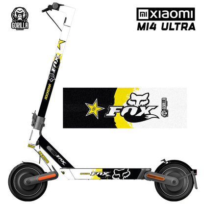 Vinyle Fox Rockstar avec base antidérapante pour Xiaomi Mi4 Ultra