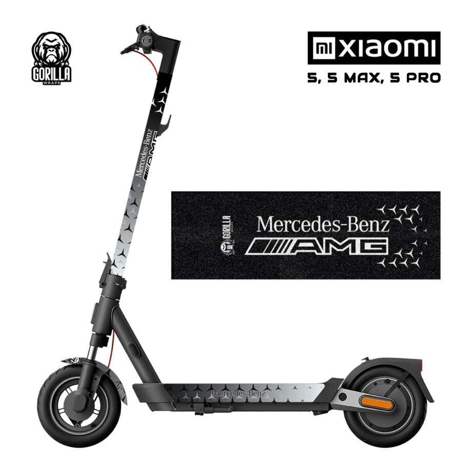 Vinyle Mercedes Benz AMG en vinyle antidérapant pour Xiaomi 5 / 5 PRO / 5 MAX