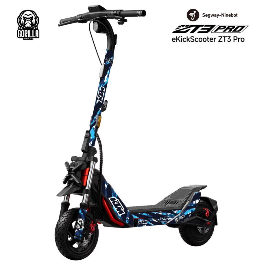 KTM blue vinyl for Segway ZT3 Pro