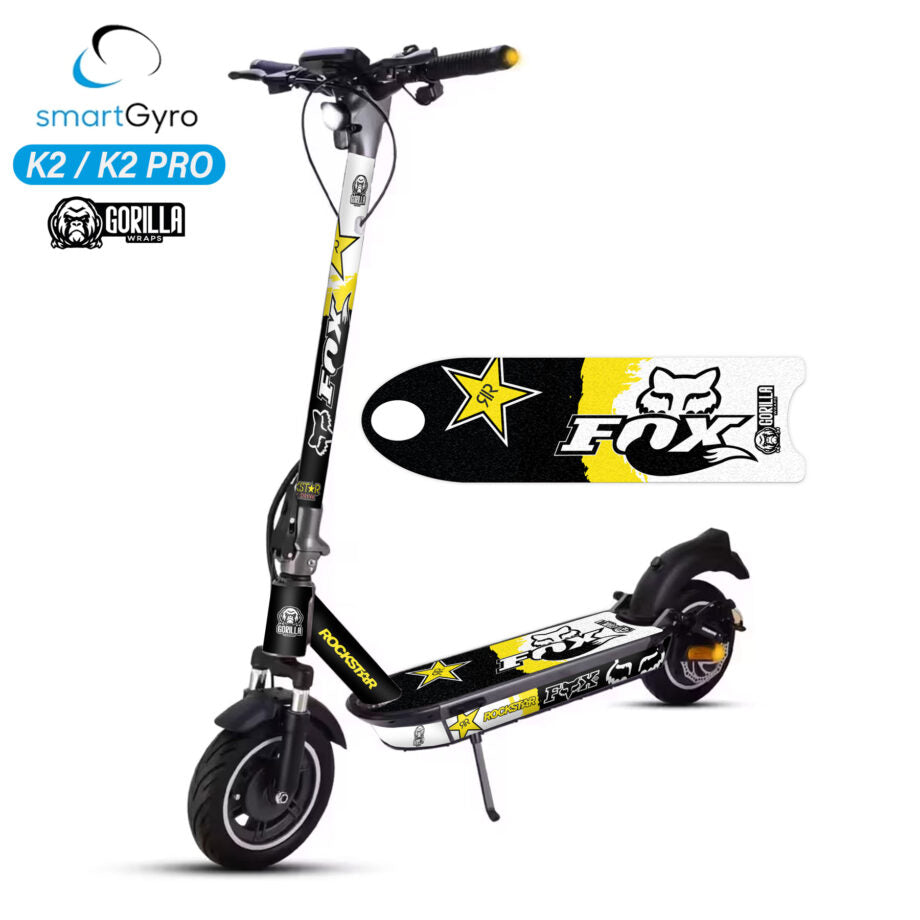 Vinyle pour Smartgyro K2 – Fox&Rockstar Gorilla