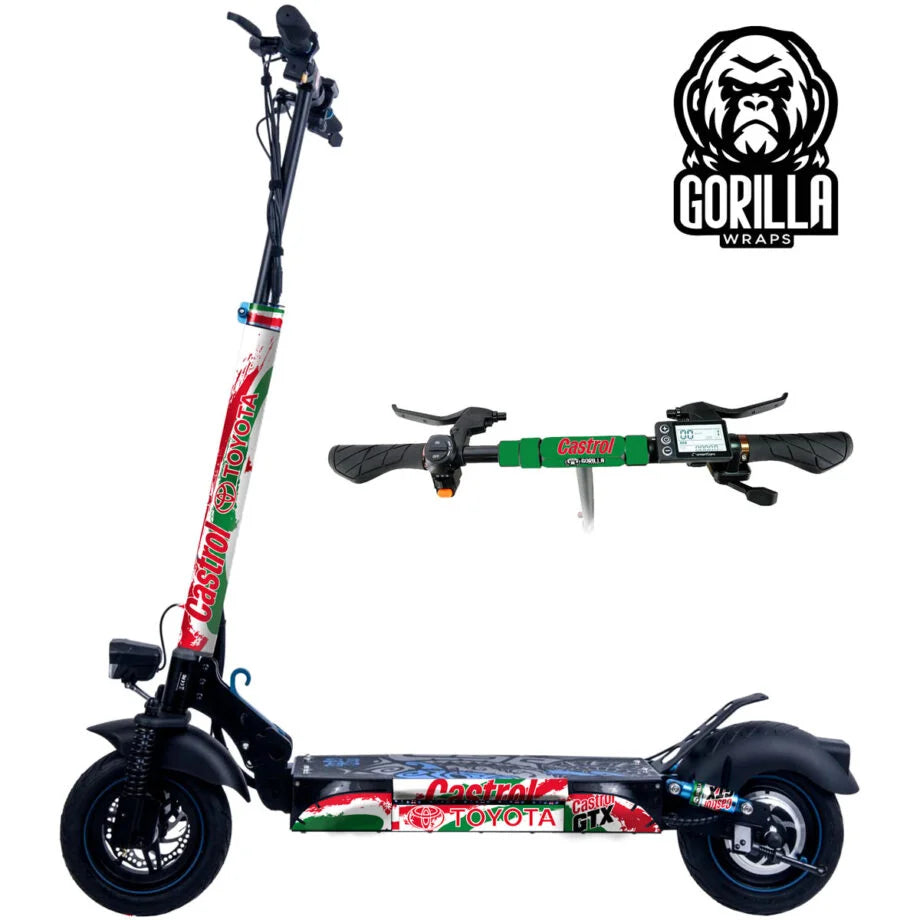Vinyl für Smartgyro Rockway, Speedway und Crossover – Castrol Gorilla