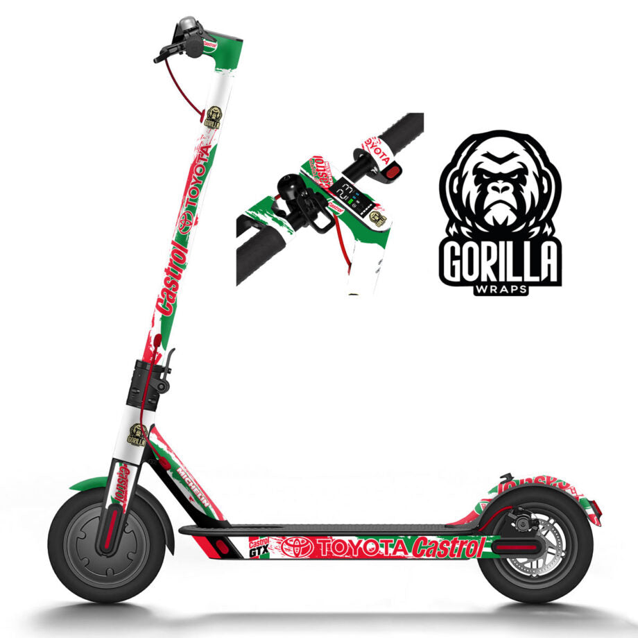 Vinyle pour Xiaomi – Castrol  – 20 stickers complets