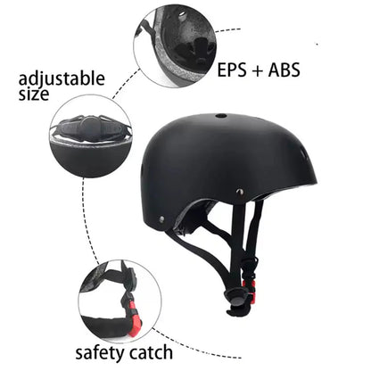 Casque protection réglable - Taille M - Noir