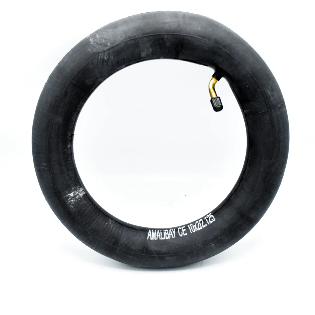 Reinforced inner tube 10×2.125 standard 45º 90º valve