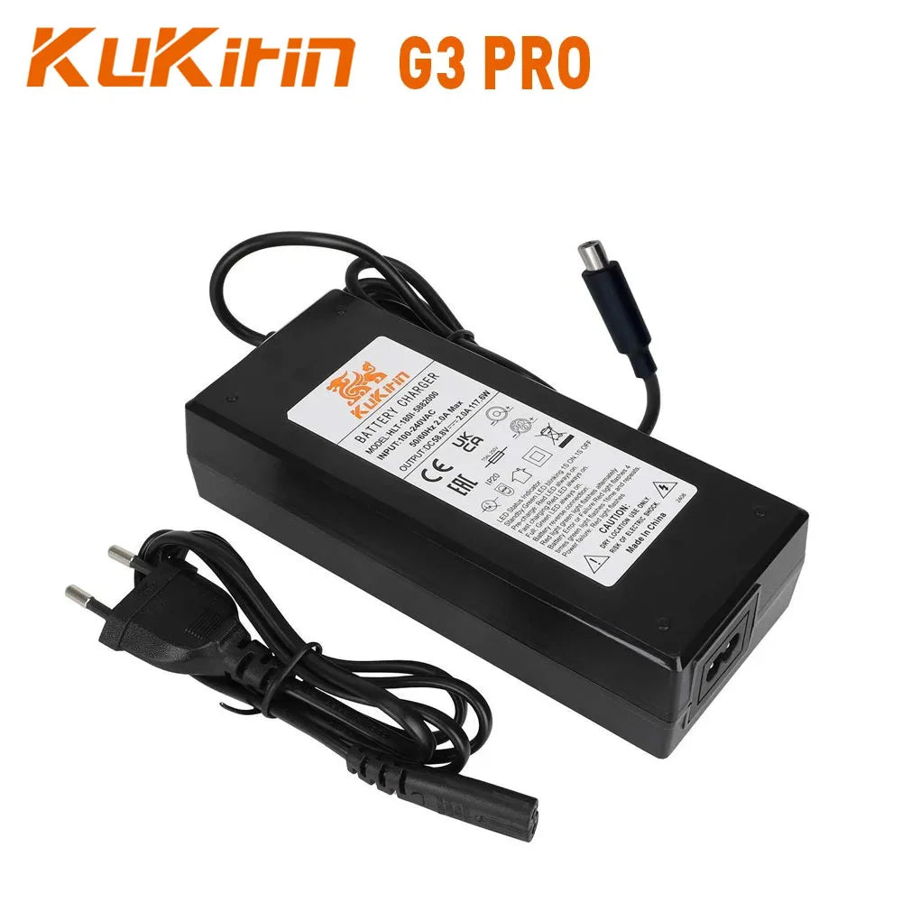 chargeur d'origine Kukirin G3 PRO 58.8V 2A Original