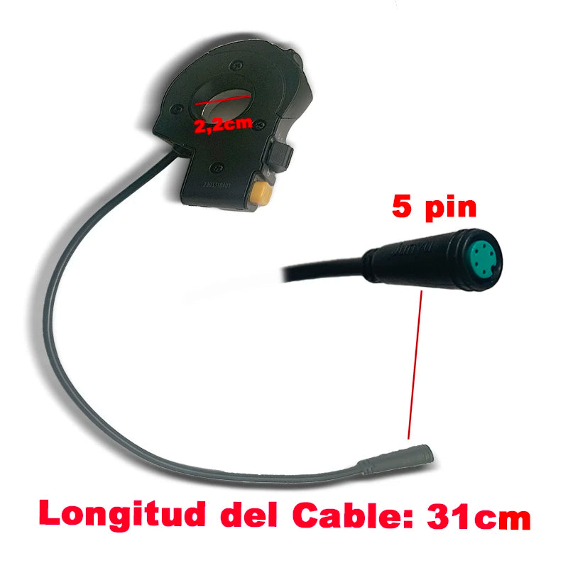 Panneau de boutons de commande compatible avec SmartGyro Speedway/Rockway