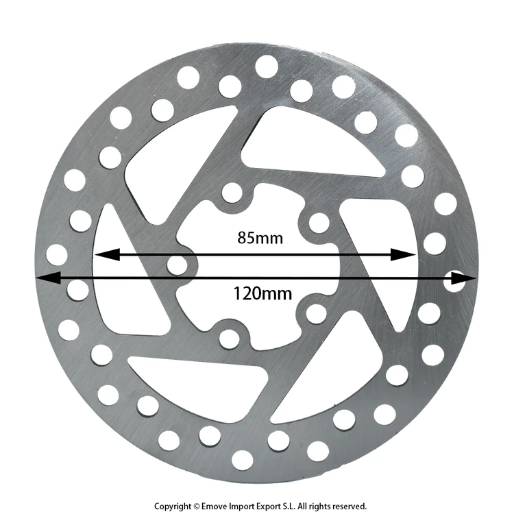 120-mm-Bremsscheibe mit 5 Löchern für Xiaomi-Roller