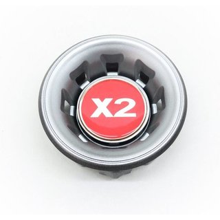 Emblème Segway I2 blanc et rouge