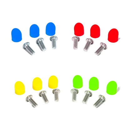 Yellow rubber rear fender screw for Xiaomi scooter