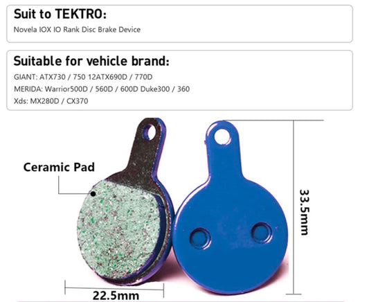 Plaquette de frein à disque – Qualité supérieure 1022