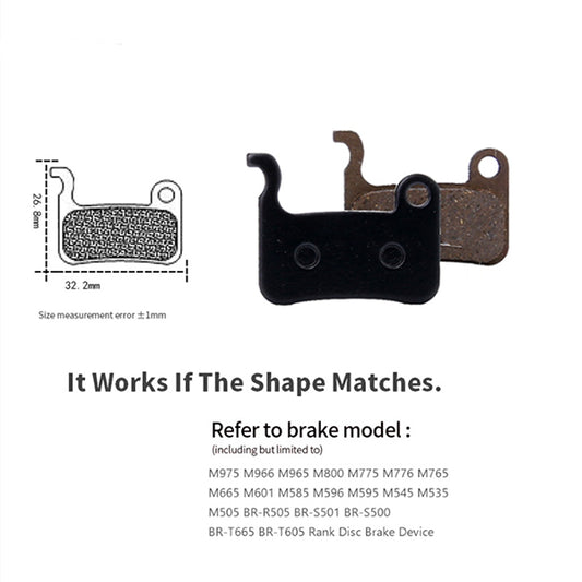 Brake pads for Xtech Mi/3 caliper