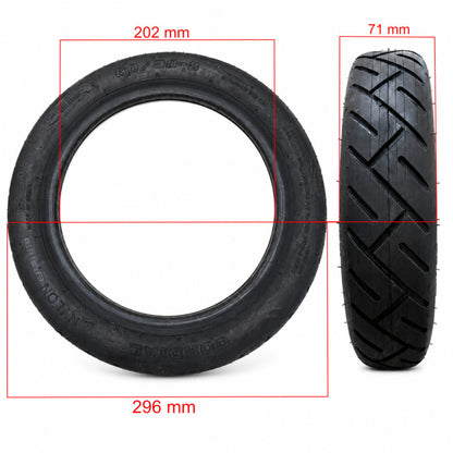 Pneu 60/90-8 pour trottinette Xiaomi Mi5 Plus / Mi6