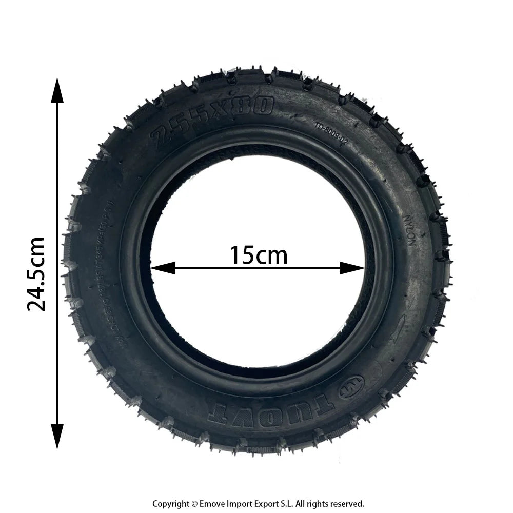 Pneu 10 x 3 - 80/65-6 tout terrain