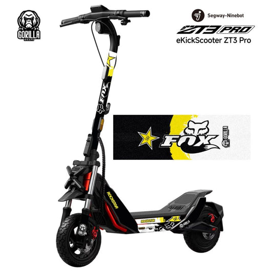 vinyle Fox Rockstar avec base antidérapante pour Segway ZT3 Pro