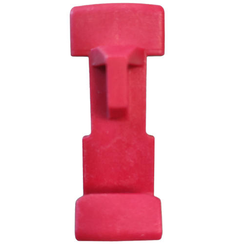 Languette rouge support guidon