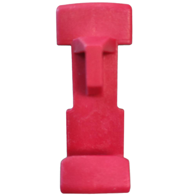 Languette rouge support guidon