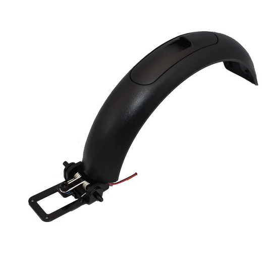 Complete rear mudguard in black for Cecotec electric scooter