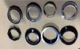 Jeu d'entretoises pour trottinette électrique X400-X600 Smolt & Co