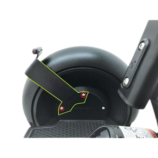 Jeu de vis jupe latérale Segway I2