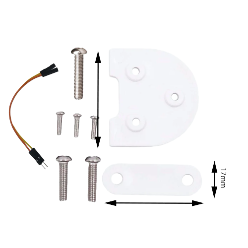 Plaque supplémentaires roues pour trottinette Xiaomi