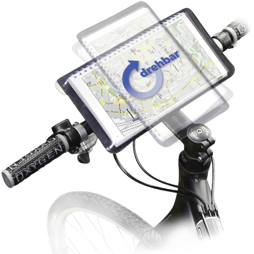 Porte carte rotatif pour vélo