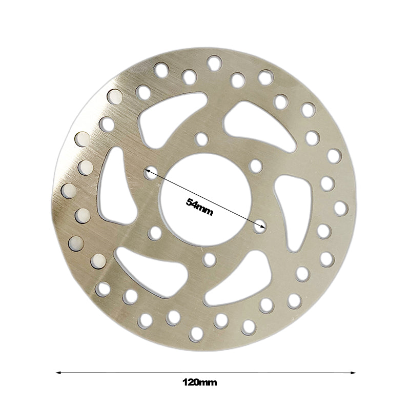 Disque de frein pour trottinette électrique 120 mm 6 trous