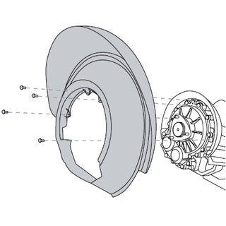 Maquette fixation garde de boue Segway I2