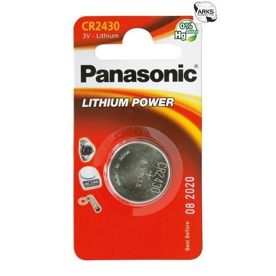 Pile bouton CR2430 Panasonic